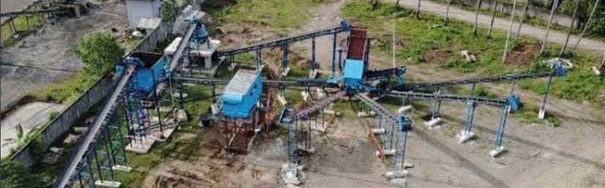 Line 3 crushing plant in Brgy. Napo, Linamon, Lanao del Norte