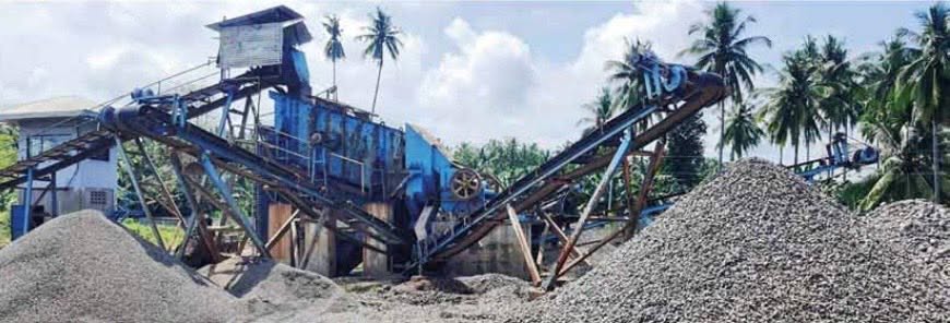 Line 2 crushing plant in Brgy. Napo, Linamon, Lanao del Norte
